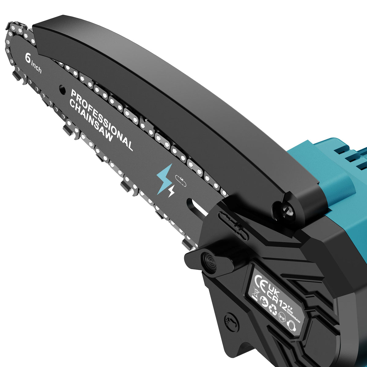 POWERCUT X7 MOTOSEGA A 6 POLLICI con batteria da 4000mAh