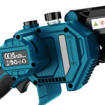 POWERCUT X9 MOTOSEGA A 8 POLLICI con batteria da 4000mAh
