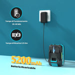 Rinoxar Mini Soffiatore ad aria portatile（Ricarica USB - C，Pulizia immediata ovunque）