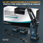 Rinoxar Motosega X9 （ 8 pollici， 2×4000mAh）