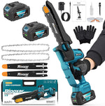 Rinoxar Motosega X9 Pro（8 pollici， 2×4000mAh）