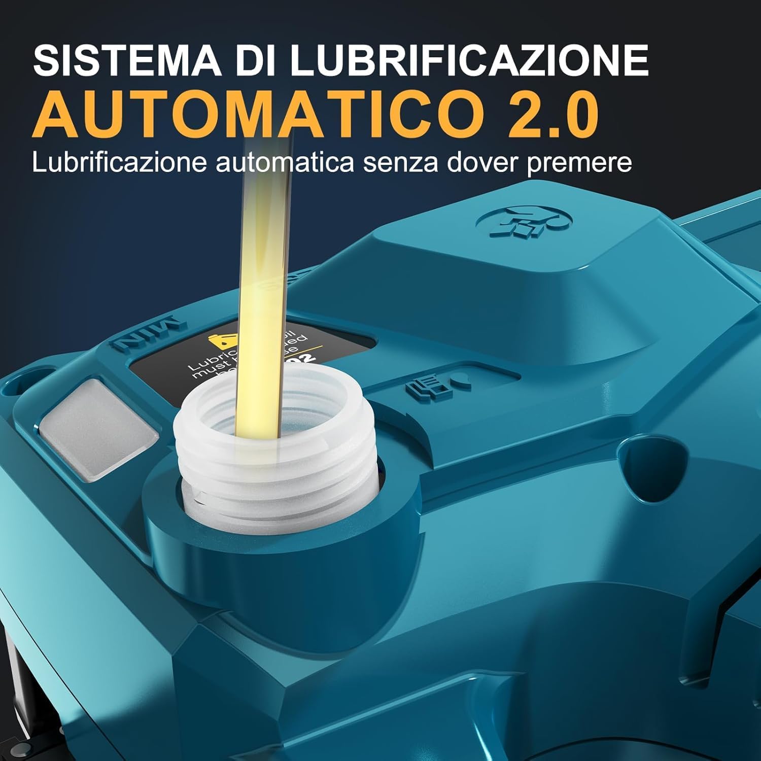 Rinoxar Motosega X9 Pro（8 pollici， 2×4000mAh）