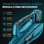 Rinoxar Soffiatore ad Aria X20 (5200 mAh,Getto d’aria potente)