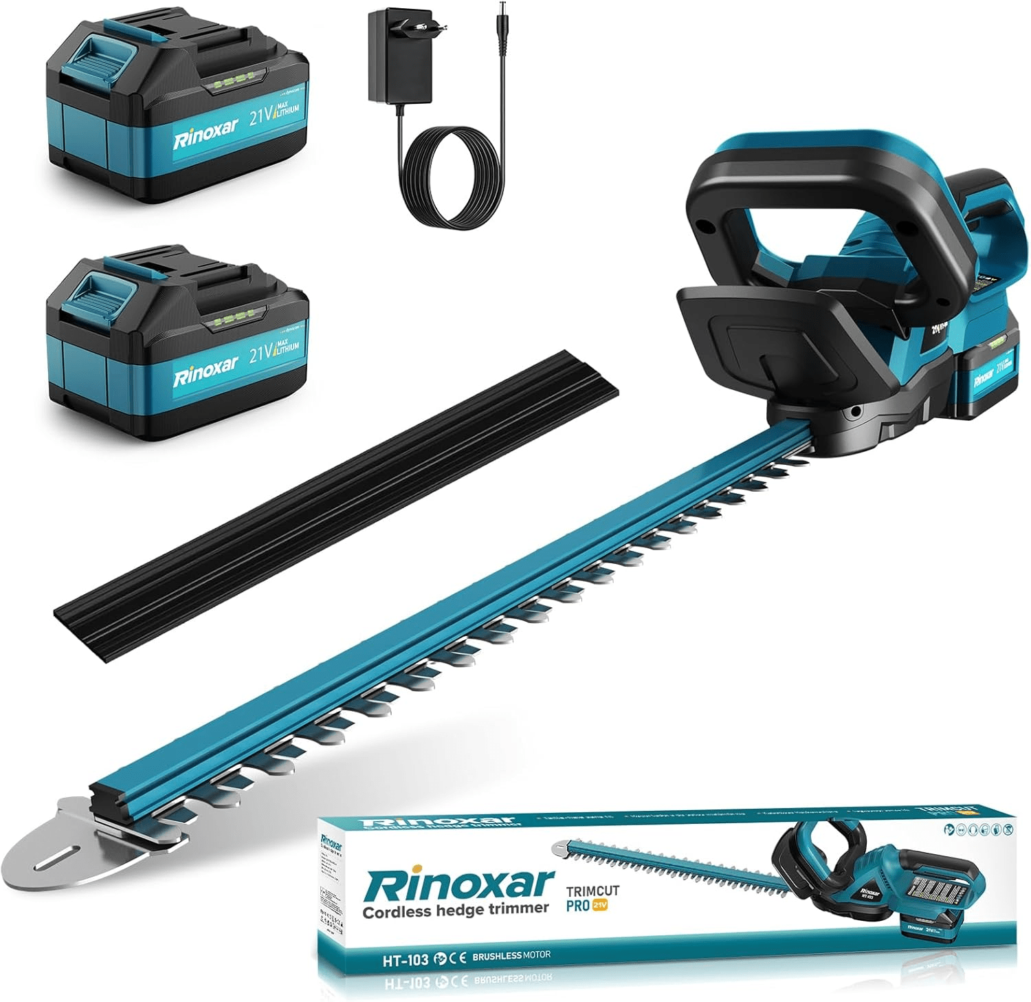 Rinoxar Tagliaerba X16 (5200 mAh,Regolazione del taglio multilivello）