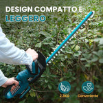 Rinoxar Tagliaerba X16 (5200 mAh,Regolazione del taglio multilivello）