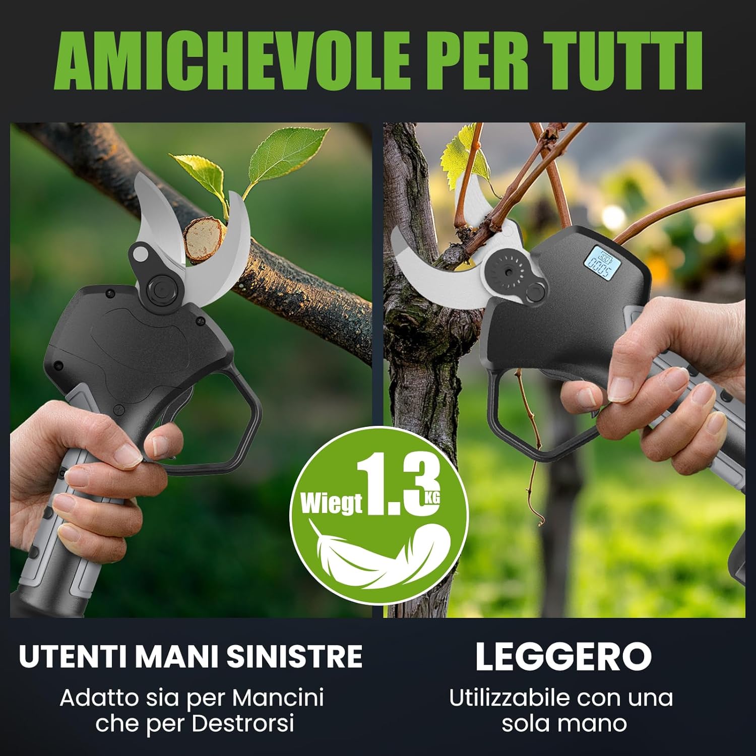 Rinoxar VerdeCut 40 mm Brushless Cesoie