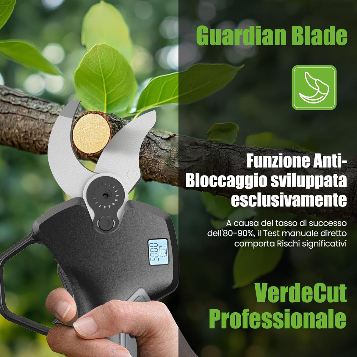 Rinoxar VerdeCut 40 mm Brushless Cesoie