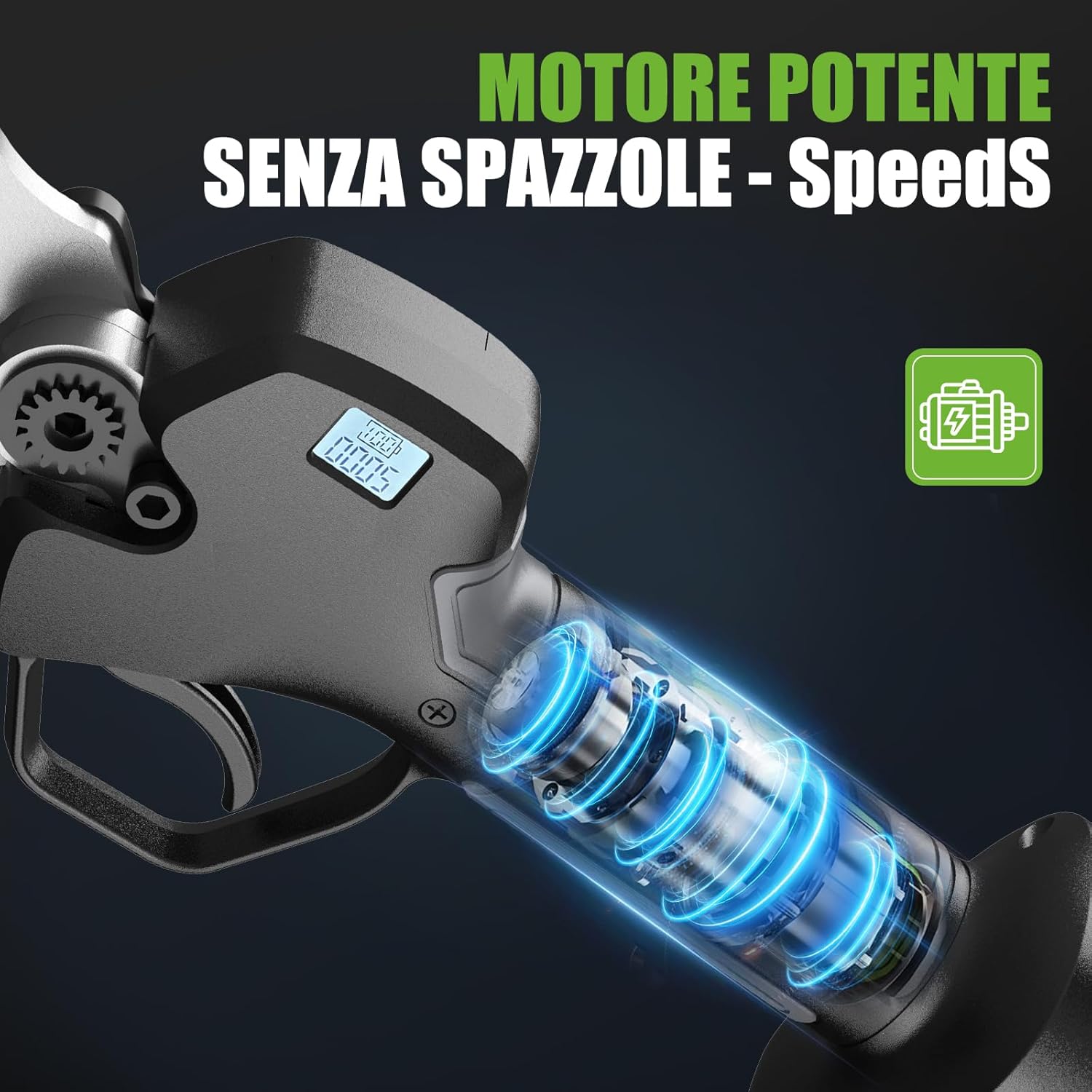 Rinoxar VerdeCut 40 mm Brushless Cesoie